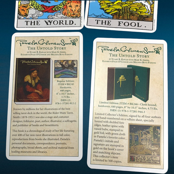 Rider Smith-Waite Tarot Card Deck THE MAGICIAN U.S. Games 78 Cards Made in Italy - Picture 11 of 12